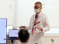 磯野院長による「リハビリ中の糖尿病の患者さまへ」の糖尿病講座を開催しました