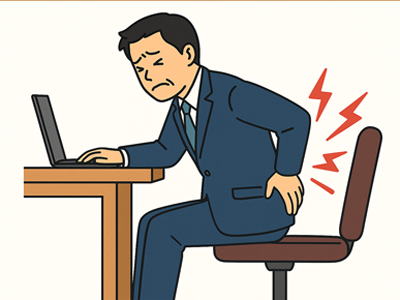 腰痛は“座りすぎ”だけじゃない！デスクワーク世代の整形診療活用術
